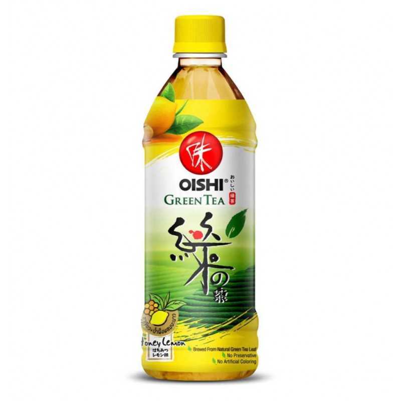 Thé vert saveur Miel Citron- OISHI 500 ml