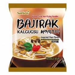 Bajirak Kalgugsu - Nouilles saveur palourde - Samyang 100g
