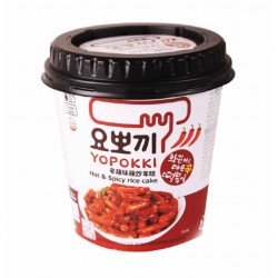 Yopokki Extra Hot : Tteokbokki instantanés très piquant - 120g