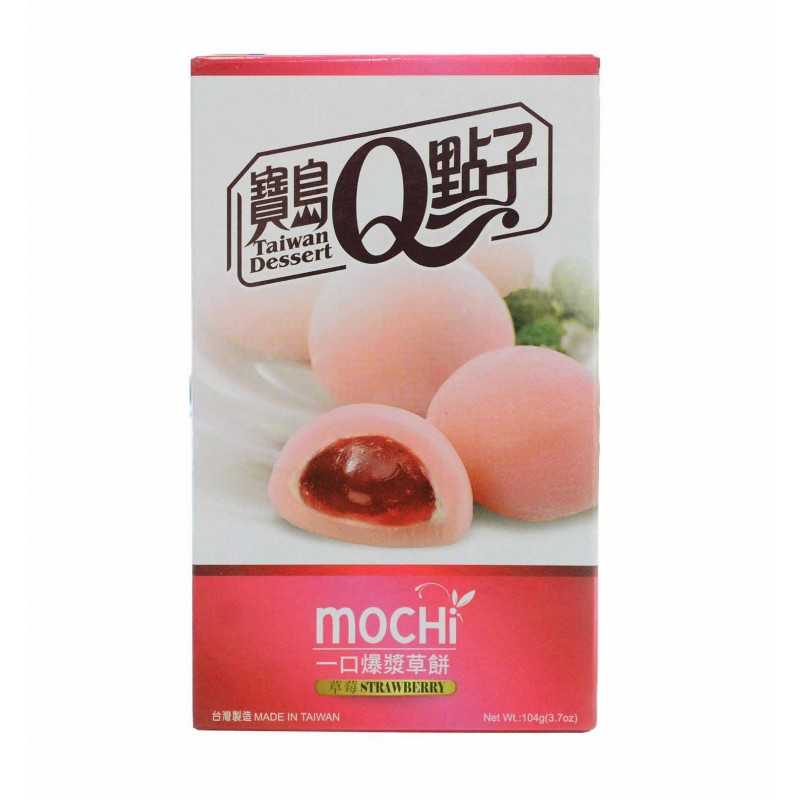 Mochis fraise - 104g - 8 pièces