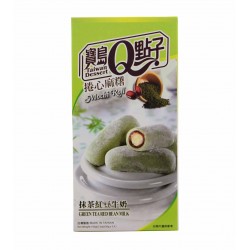 Mochis roulé thé vert, Azuki et au lait - 150g - 5 pièces
