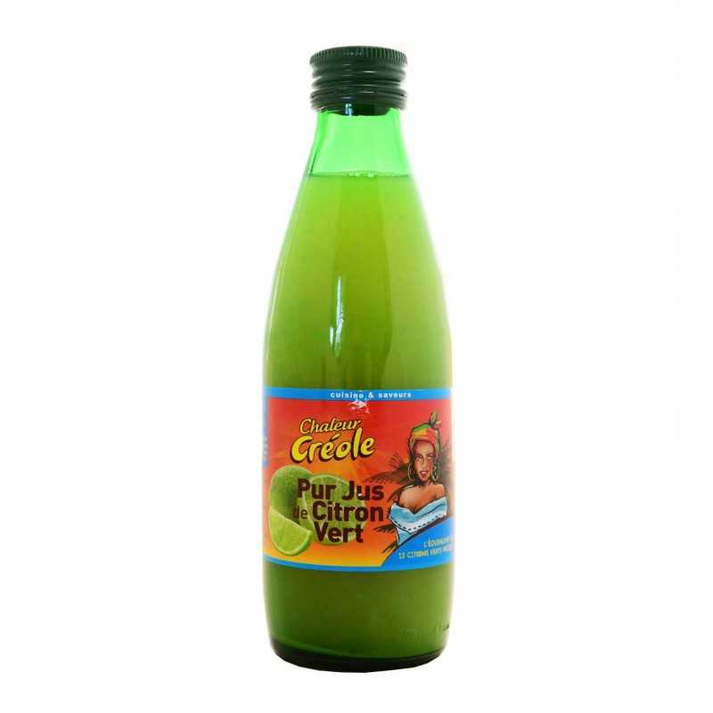 Pur jus de citron vert - Chaleur Créole 250ml