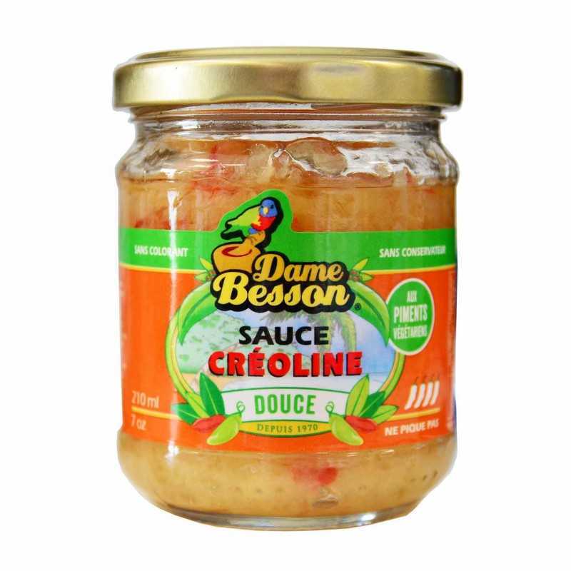 Sauce Créoline Douce Achat en Ligne - Dame Besson - 21cl