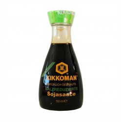 Sauce soja Japonaise Kikoman moins de sel - 150ml