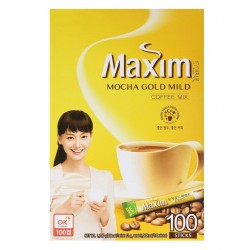 MAXIM Coffee (Mocha Gold) - Café soluble 100 Sticks 