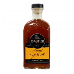 Rhum arrangé café vanille - Isautier 50 cl