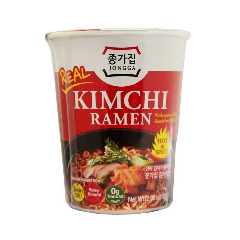 Kimchi Ramen Bol - Nouilles Instantanés Ramen Kimchi - Jongga - 85g