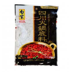 Épices pour fondue Chinoise saveur Sichuan - Baijia 200g