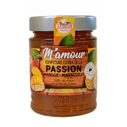 Confiture mangue - Maracudja - M'amour 325g