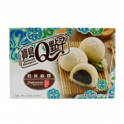 Mochis au sésame noir et flocons de Noix de coco VEGAN/HALAL - Taiwan Dessert - 210g