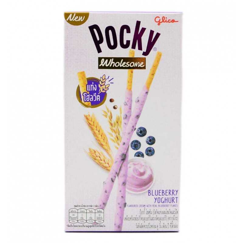 Pocky Wholesome Myrtille et yaourt - glico 36g