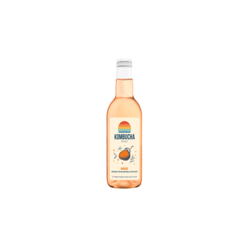 Kombucha Saveur Mangue - 330 ml