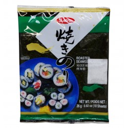 Feuilles de NOKI (KIM) pour Maki, sushi - 10 feuilles