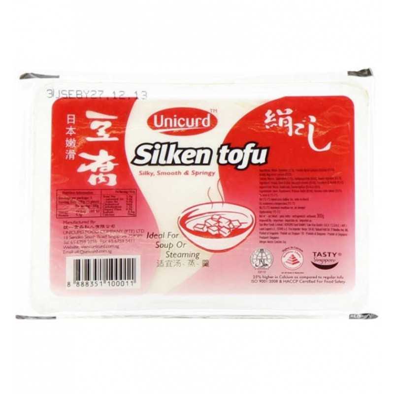 Silken Tofu Red - unicurd 300g