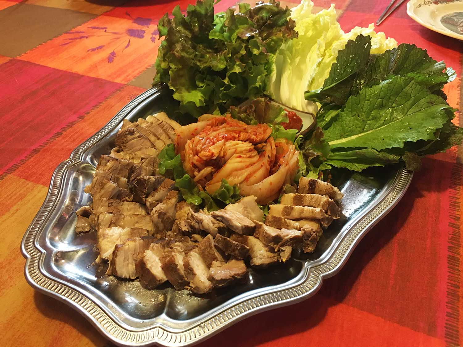 Bossam (보쌈) : Wraps de Porc Coréen