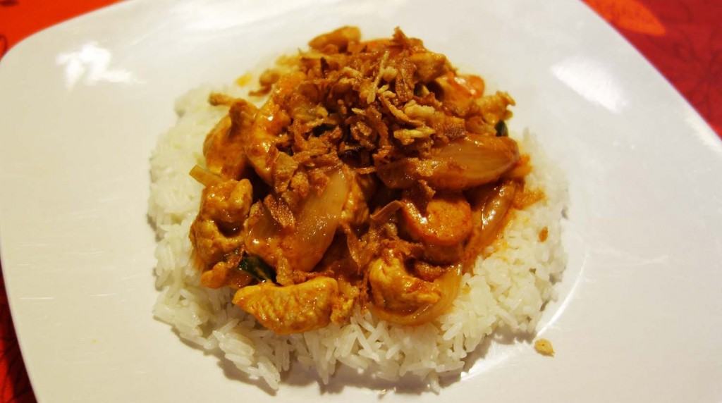 Recette de Curry rouge Thaï (kaeng phet)