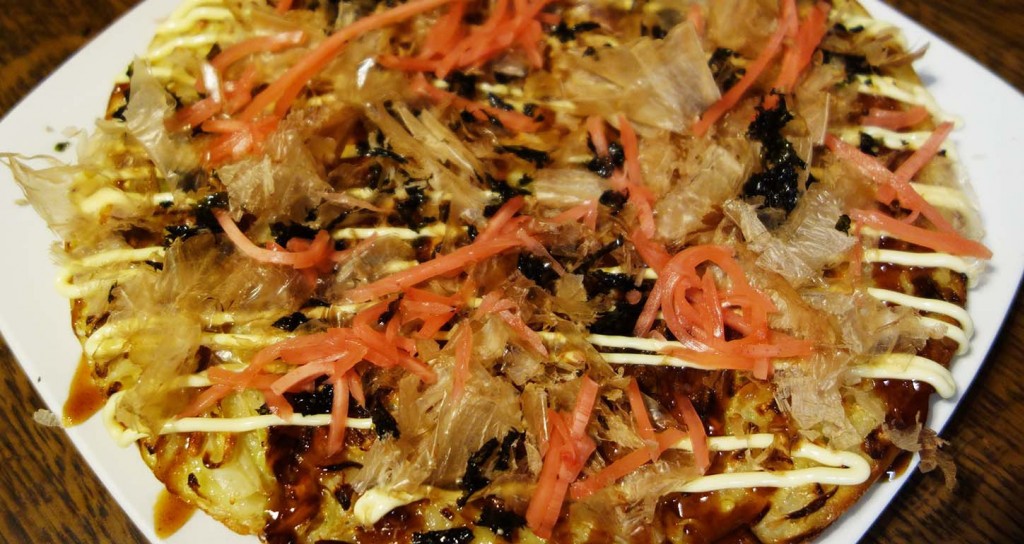 Okonomiyaki - La crêpe ou pizza japonaise