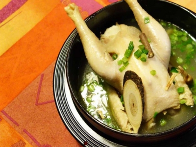 Samgyetang - Soupe de poulet au Ginseng