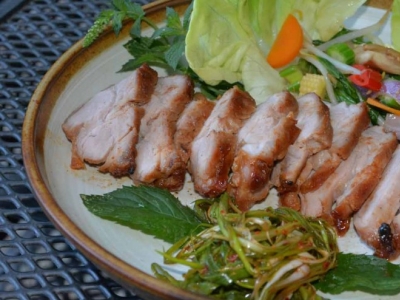Porc char siu (Thịt xá xíu) - porc laqué au miso rouge